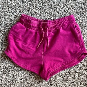 Girls’ size 7 Pink Athleta Shorts